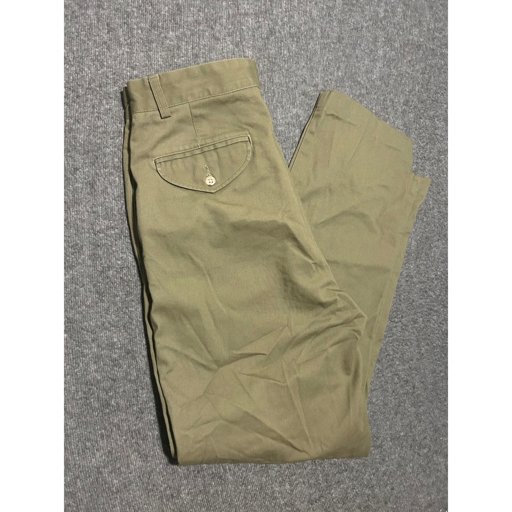 Polo ralph lauren hammond pant chino green vintage cotton fit 31X30.5 (tag 32X32